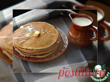 БЛИНЫ РЖАНЫЕ НА КЕФИРЕ.