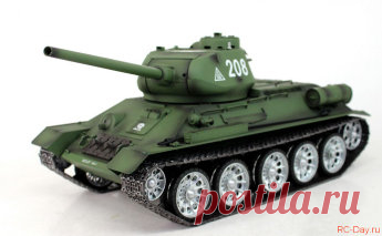 Купить Heng Long T-34/85 2.4GHz 1:16 по цене 10 490 руб. в интернет магазине RC-Day.ru - радиоуправляемые модели в Новосибирске
