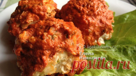 Ленивые голубцы диетические из курицы – рецепт с фото от Лиги Кулинаров, пошаговый рецепт