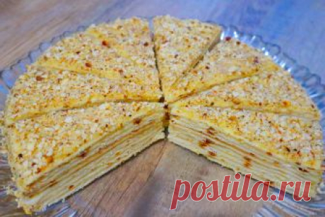 Торт без выпечки на сковороде! Этот вкус не передать словами! Всем большой привет! Делюсь с вами рецептом роскошного торта без выпечки, готовить будем на сковороде. Торт по вкусу чем-то напоминает наполеон, очень нежный, мягкий, пропитанный и ароматный. Такой торт несомненно придется по вкусу всем сладкоежкам без исключения!