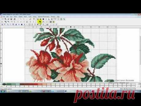 Pattern Maker v4 Pro — добавление палитры мулине ПНК им. Кирова