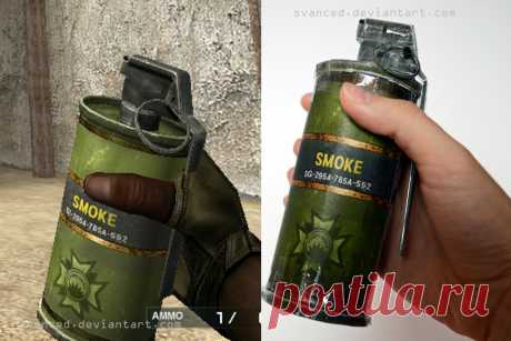 Crossfire Smoke grenade Papercraft 2 A grenade from the game Crossfire. Difficulty: easy Original model: Crossfire(G4box Inc,Smilegate Inc,Neowiz Corp) Copyright to &lt; for model. More grenades:fav.me/d9piw3j Download: www.mediafire....