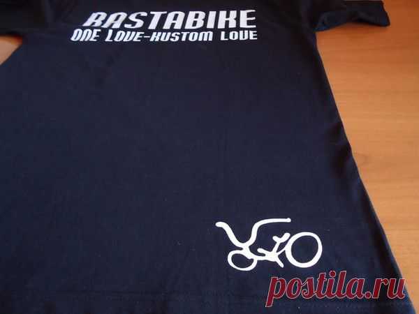 Печать 1+0 Раста-байк