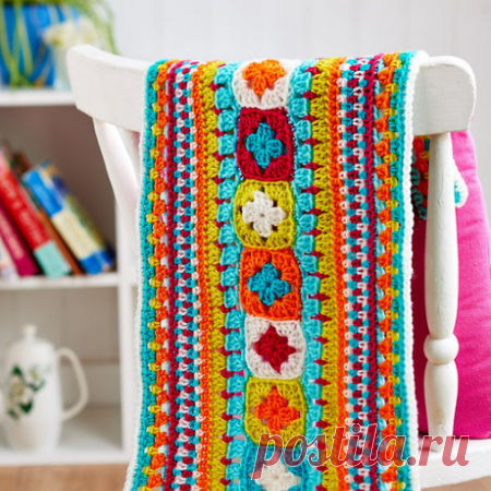 Sampler blanket | Top Crochet Patterns