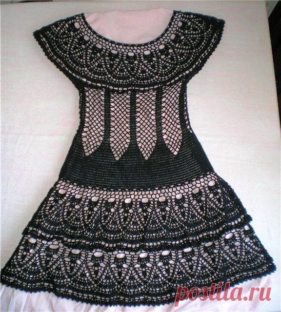 Платья крючком