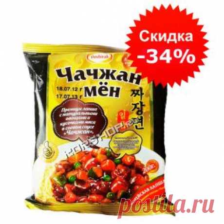 Корейская лапша Чачжан мён Доширак 200 г купить