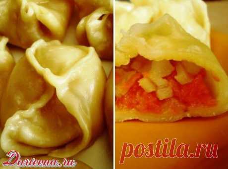 Манты с тыквой.Это вкусняшка!