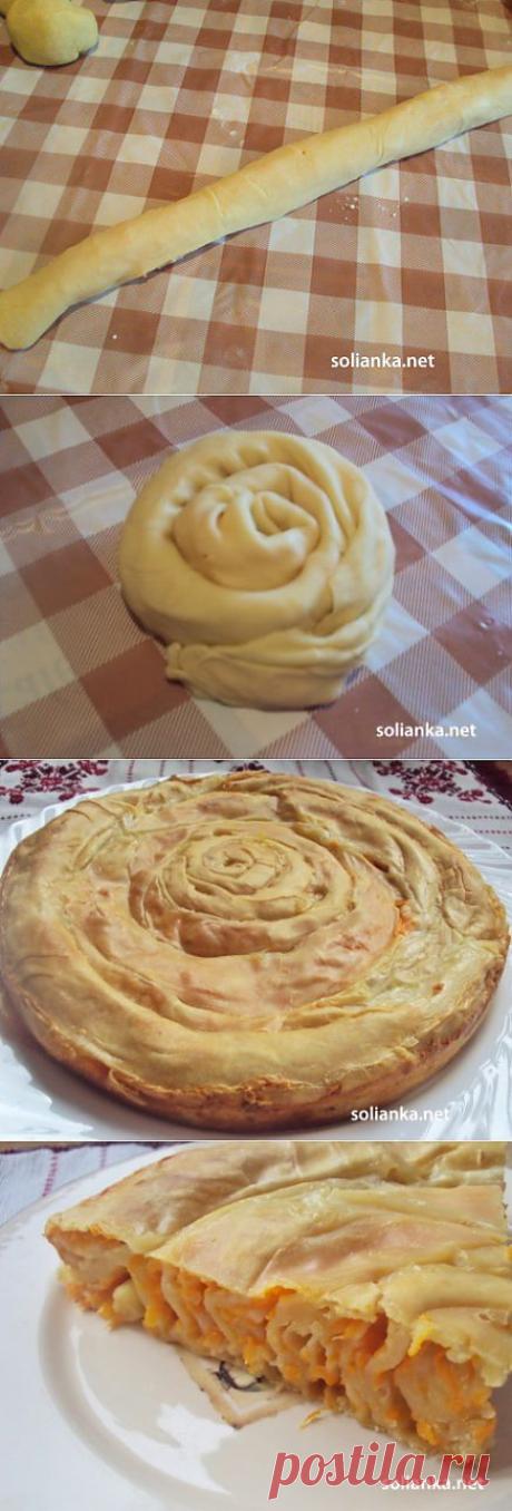 Пирог из тыквы