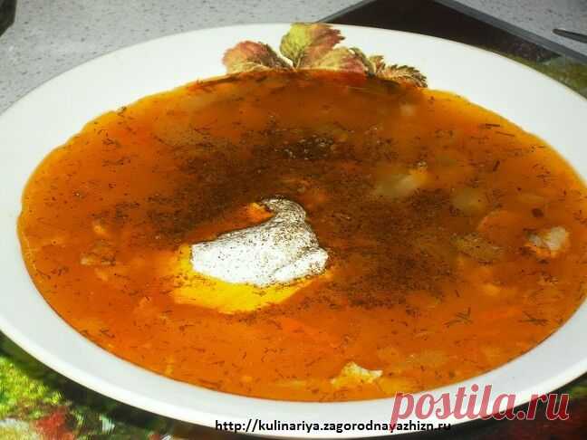 Щи из кислой капусты рецепт
