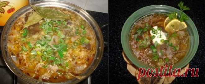 Ароматная и сытная грибная солянка - покорит вас с первой ложки!
