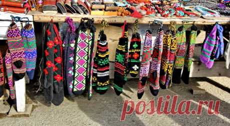 Грузинские жаккард-гольфы: ru_knitting