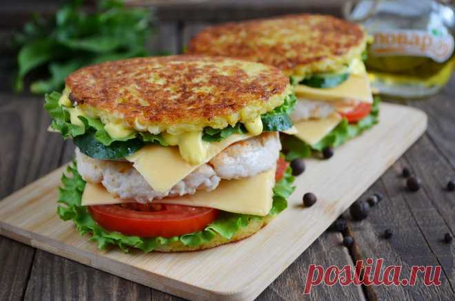 Бульба бургер (драник бургер) рецепт с фото - 1000.menu