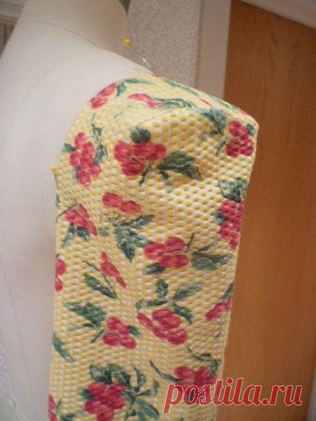 Необычный крой плечика