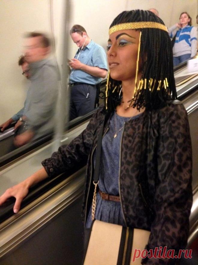 23 подтверждения, что в метро встречаются абсолютно уникальные персонажи
