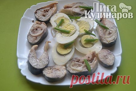 Скумбрия пряного посола — рецепт пошаговый от Лиги Кулинаров