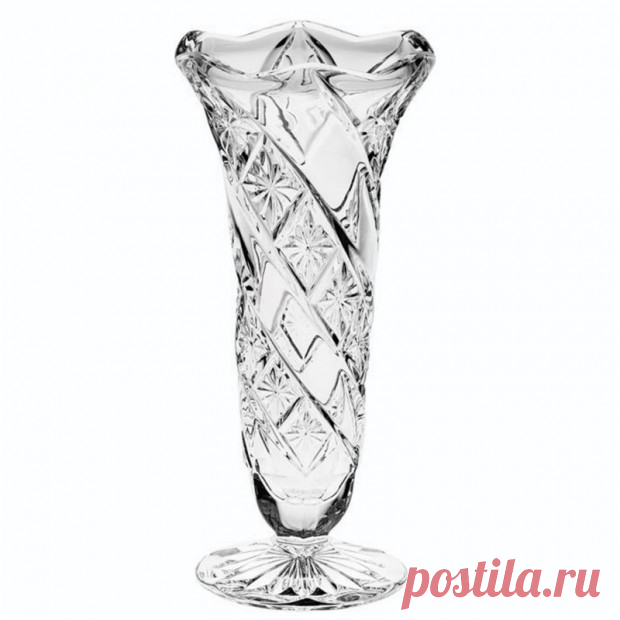 Хрустальная Ваза "Ruth" 24,5 см, Crystal Bohemia 51033 купить в Москве +7(495)1055156