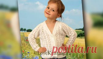 Ажурный жакет | Loveknitting.ru