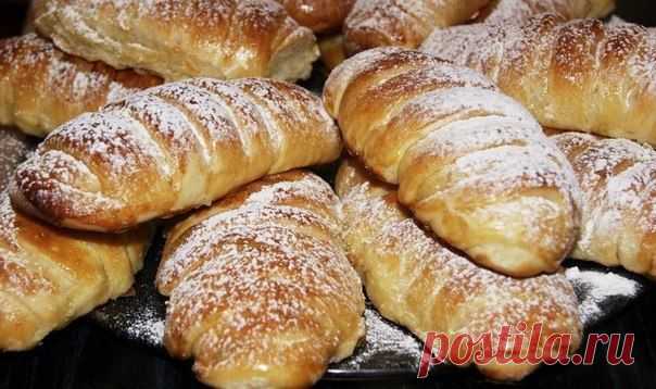 Вкусные булочки с кремом