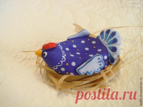 Мастер-класс: Пасхальная курочка – подставка под яйцо - Ярмарка Мастеров - ручная работа, handmade