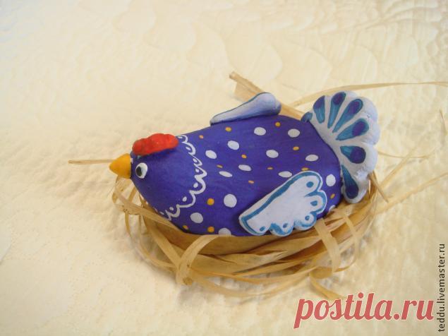 Мастер-класс: Пасхальная курочка – подставка под яйцо - Ярмарка Мастеров - ручная работа, handmade