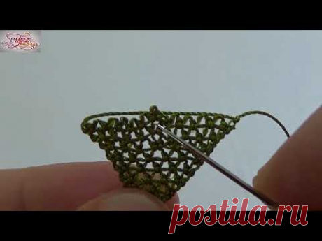 İğne Oyası 3D Boyutlu Yaprak Yapımı  /İğne Oyası Dersleri:21