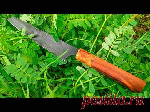 Как сделать нож из мехпилы. Пошаговая инструкция по изготовлению кухонного шеф ножа из рапидной стали - получили инструмент для кухни острее бритвы