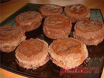 Шоколадные пирожные «Блаженство» Очень вкусно.