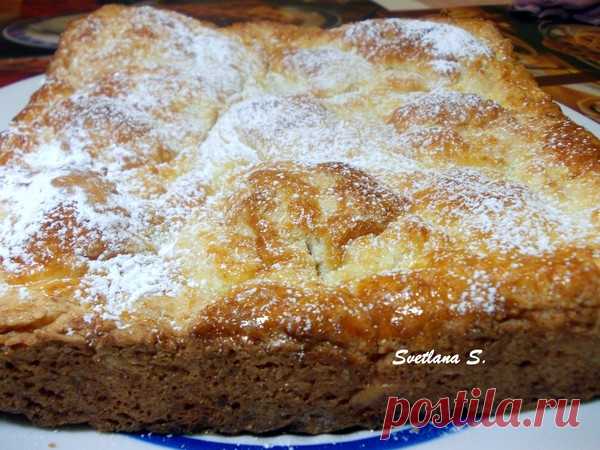 Пирог из творожного теста с яблоками - УЮТНАЯ КУХНЯ - Группы Мой Мир