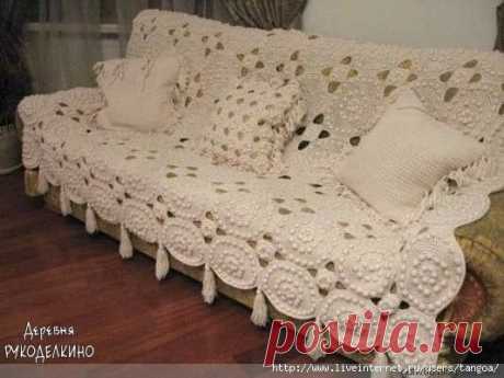 Шикарный плед — Сделай сам, идеи для творчества - DIY Ideas