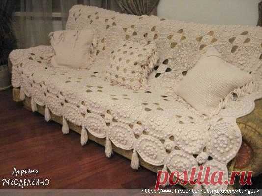 Шикарный плед — Сделай сам, идеи для творчества - DIY Ideas