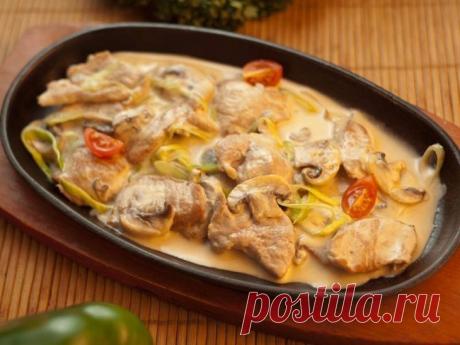 Свинина с овощами, тушеная в сливках &amp;#8212; В РИТМІ ЖИТТЯ