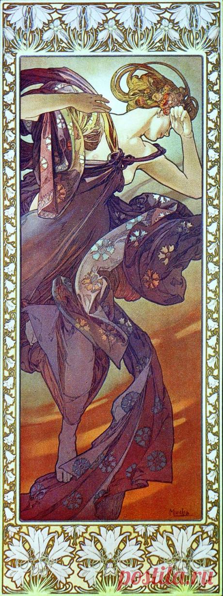 (723) Alphonse Mucha - L'Étoile du Soir | art
