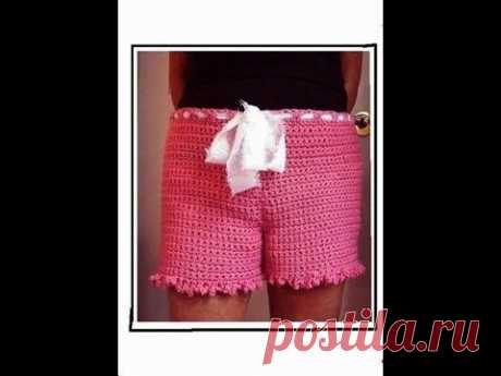CROCHET SHORTS, HOW TO DIY any size, baby to adult plus size
