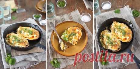 Шикарное блюдо — фаршированные баклажаны фаршем и грибами!
