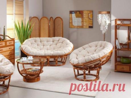 (+1) тема - Для отдыха и работы: кресло Папасан в интерьере | Роскошь и уют
Это кресло из ротанга носит название основателя фирмы, где его создали – Папасан. Его изобрели в 1950-ых годах, а пик популярности на этот элемент  мебели из натуральных материалов пришелся в США на 70-е года прошлого века.