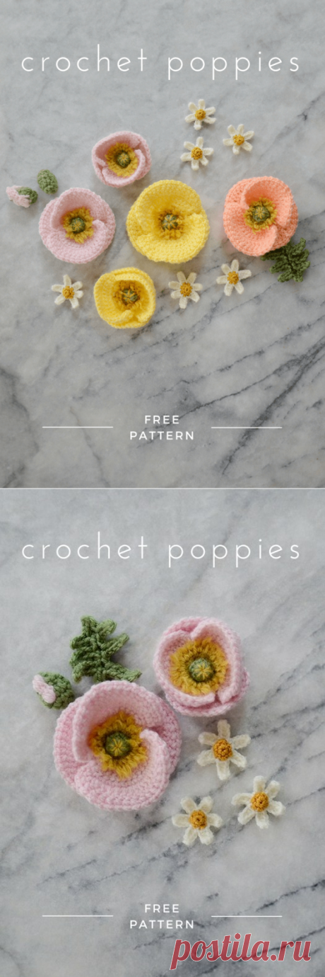 Iceland Poppy Pattern – Picot Pals