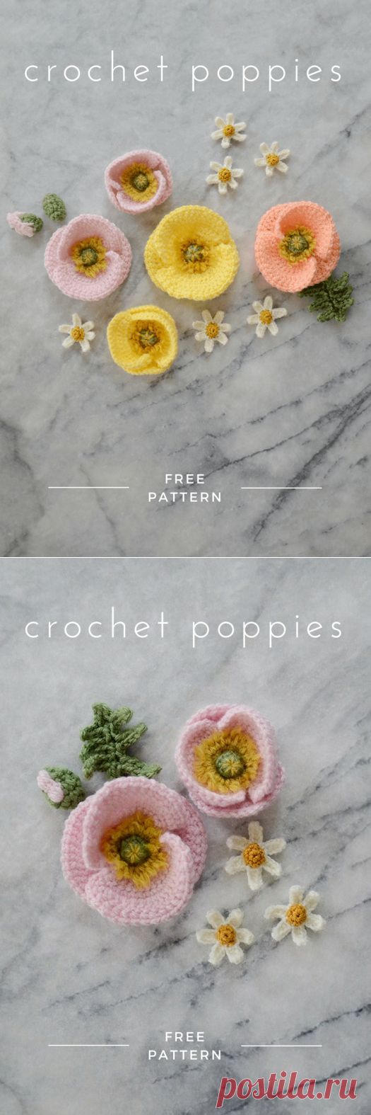 Iceland Poppy Pattern – Picot Pals