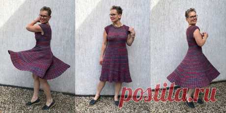 Вязаное платье Simply Ribby Rib - Вяжи.ру