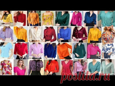 Blusas Femininas Maravilhosos/ 100 modelos blusas de moda 2022 💖Blusas elegantes y sofisticadas 2022