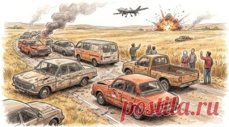 ВСУ атаковали колонну машин мирных жителей в Херсонской области. ВСУ атаковали колонну машин мирных жителей в Херсонской области, сообщили в Народном фронте. Читать далее