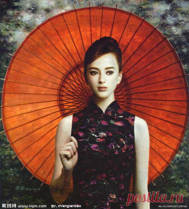 Китайский художник Xie Chuyu (Се Чую)