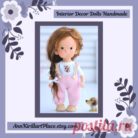 Poupée Tilda Doll Handmade Doll Fabric Doll Textile Doll Cloth | Etsy