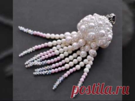 DIY: porte clés tutoriel en perles اصنعي علاقة المفاتيح بالخرز و اللولي تحفة