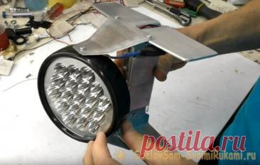 Фонарик работает от тепла руки | Сделай сам своими руками