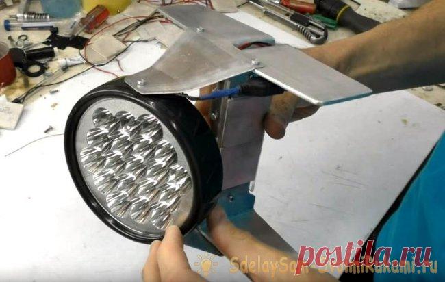 Фонарик работает от тепла руки | Сделай сам своими руками