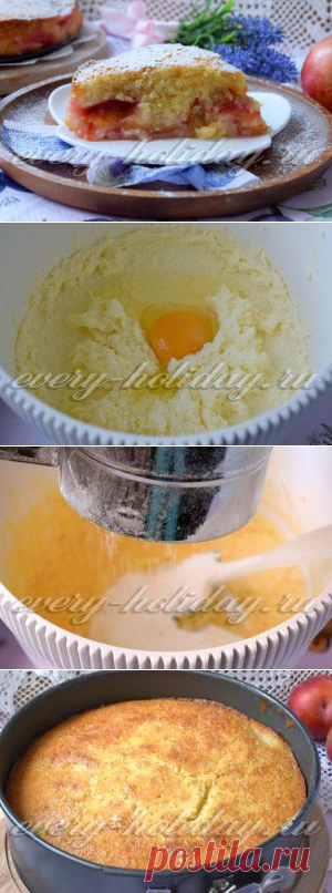 Пирог со сливой быстро, вкусно от Юлии Высоцкой