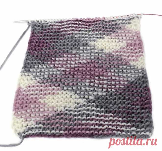 КАК ВЯЗАТЬ В ТЕХНИКЕ ПУЛИНГ СПИЦАМИ (Вязание спицами)