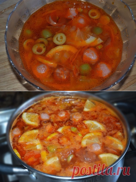 Суп-солянка.
