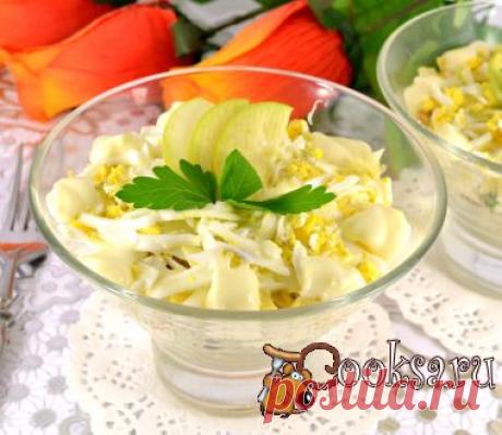 Слоеный салат с рыбными консервами и яйцом фото рецепт приготовления