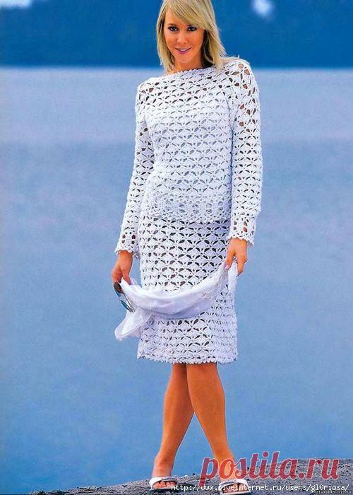 сообщение Gl0riosa : Кружевная двойка: пуловер и юбка (15:15 07-09-2015) [4428224/371232480] - lada.semenova.69@mail.ru - Почта Mail.Ru